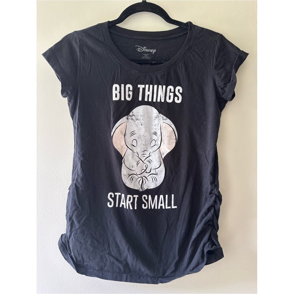 Maternity Disney‎ Graphic Bundle Disney Bella Canvas S/M Multicolor Ruched Tee